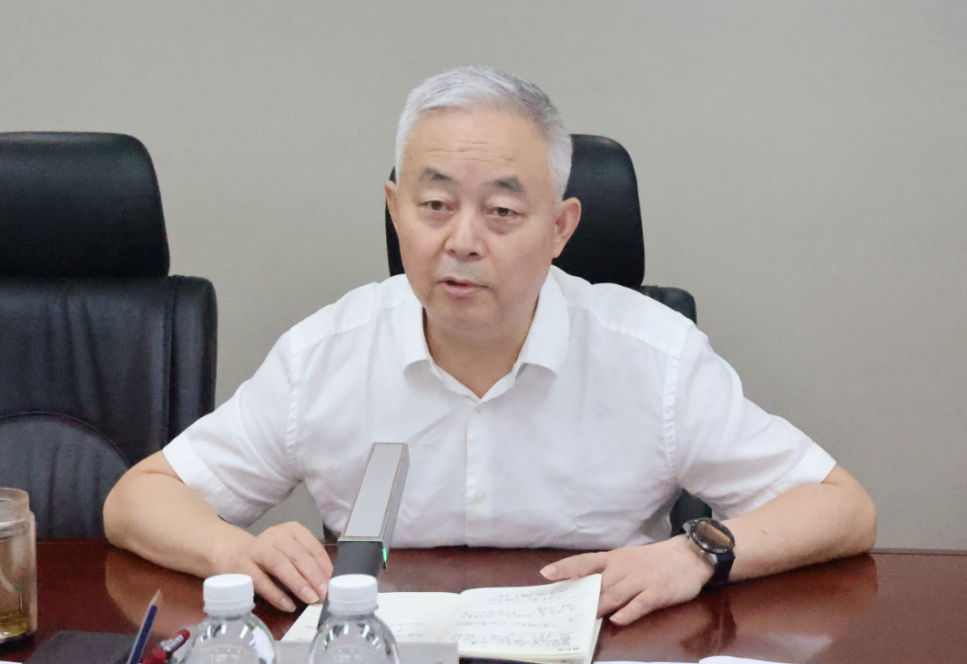 中國礦產資源集團黨組書記、董事長姚林一行來陜鋼集團調研考察